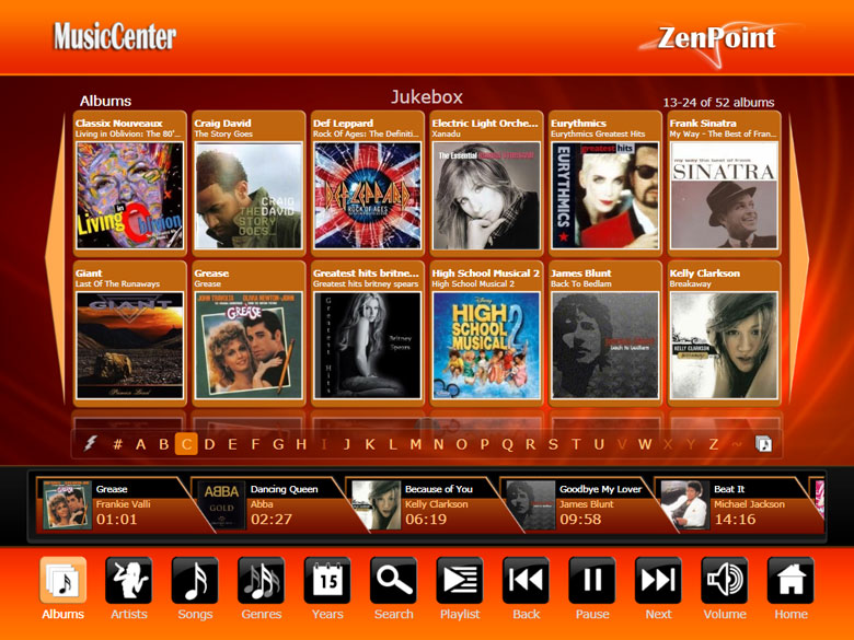 ZenPoint DigitalCenter screen shot